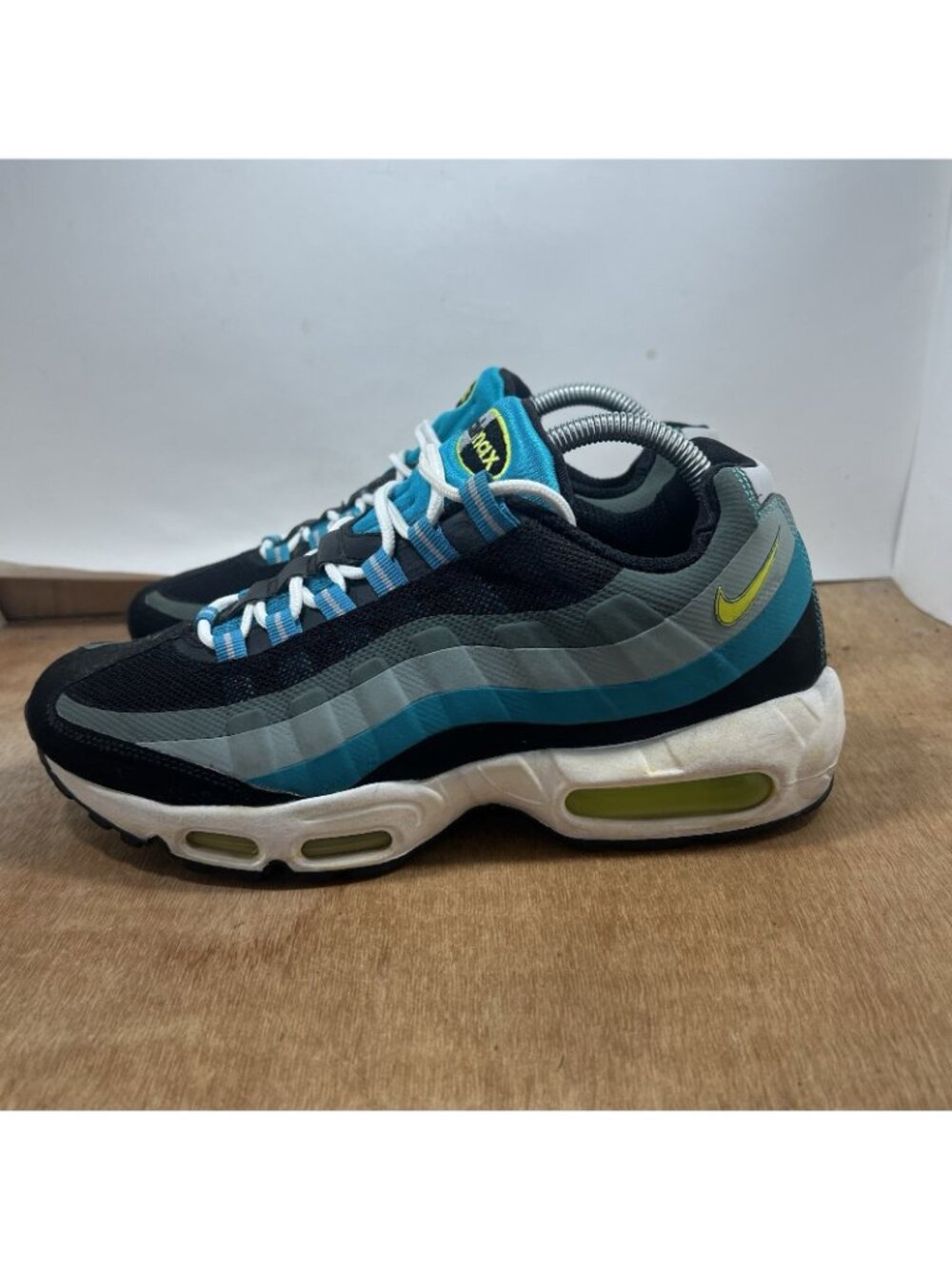 Nike Air Max 95 No Sew Men Size 9 Blue Shoes 6161901-033 - Picture 3 of 9
